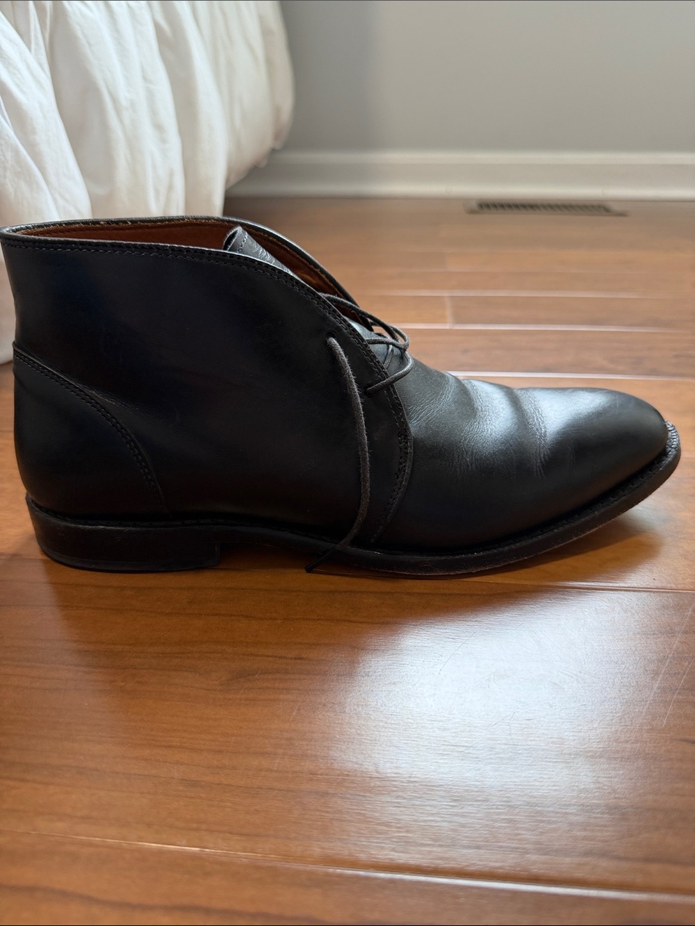 Allen Edmonds Black Leather Chukka Boot